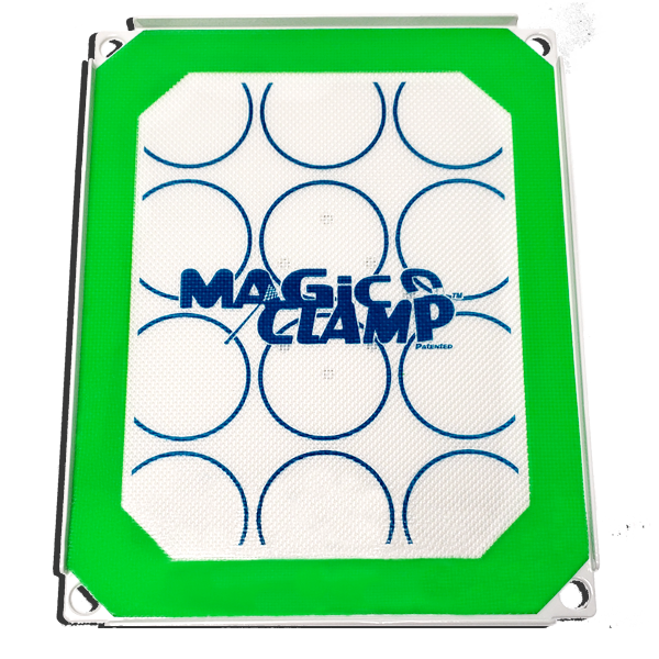 Piattaforma universale Magic Clamp (9,5 x 11,5) per beute e rack provette