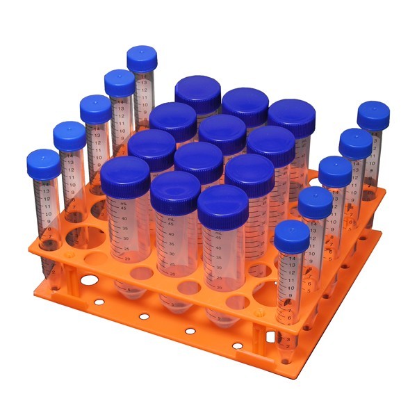 Magic clamp portaprovette per 30 provette da 15 ml. e 20 provette da 50 ml.