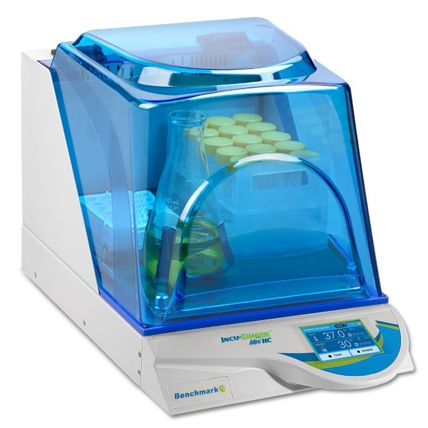 Incubatore con agitatore Incu-Shaker Mini con tappetino in gomma antiscivolo