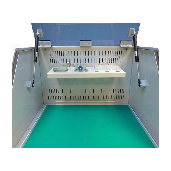 Ripiano 35,5 x 14 cm. per piastre petri,vassoi ecc ecc