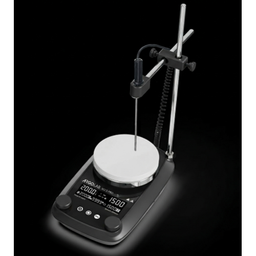 Agitatore magnetico M2-D PRO NEW con riscaldamento completo di supporto e PT1000