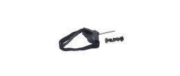 Supporto per becker con strip e morsetto