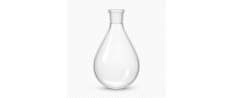 Pallone vetro borosilicato per evaporatore rotante  ml. 100 - cono 29/32