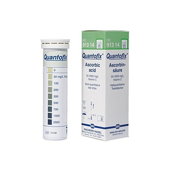 Quantofix Acido Ascorbico (0 - 2000 mg/l) Quantofix Acido Ascorbico (0 - 2000 mg/l)
