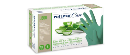 Guanti in lattice con aloe vera Reflexx L600 misura M - Conf. da 100