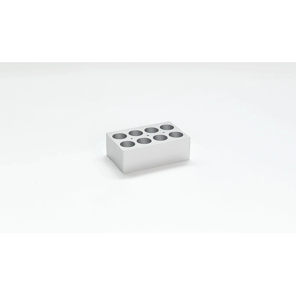 Blocco 8 fori per provette 50 ml per HB 120