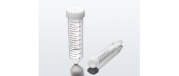 Provetta conica in polipropilene tappo a vite - 15 ml. - confezione da 500 esente da metalli