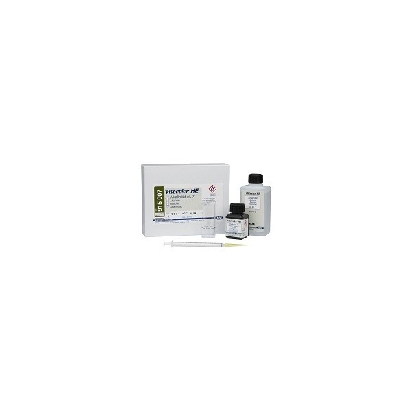 Visocolor per titolazione Alcalinità AL 7 - totale ( 0,2 - 7 mmol/l ) Visocolor per titolazione Alcalinità AL 7 - totale ( 0,2 - 7 mmol/l )