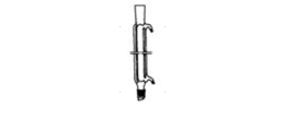 Refrigerante di Dawies 300 mm.  cono inferiore maschio 29/32