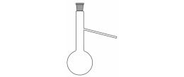 Pallone vetro borosilicato per distillazione ml. 2000 - cono 29/32