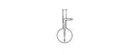 Pallone vetro borosilicato per distillazione in corrente di vapore ml. 500 - orlo svasato