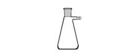 Beuta da vuoto in vetro borosilicato ml. 250 cono 29/32