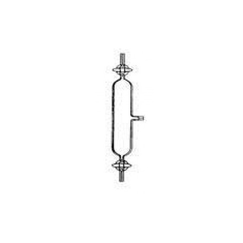 Pipetta per prelievo gas ml. 100 rubinetti in PTFE - SVL centrale