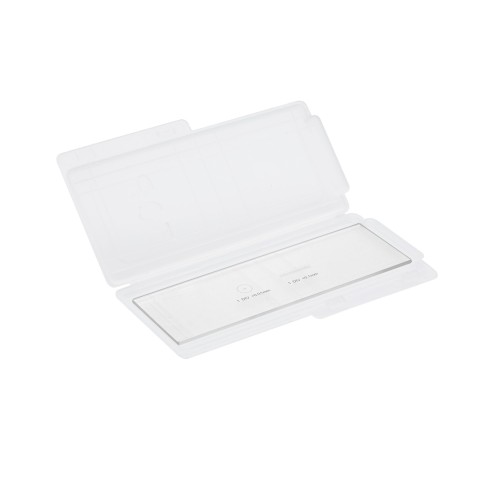 Vetrino micrometrico 26x76 mm.