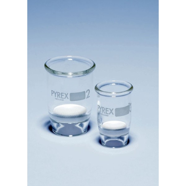 Crogioli filtranti Pyrex Crogioli filtranti Pyrex