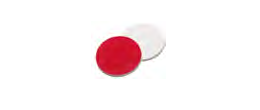 Setto 8 mm. in Silicone bianco / PTFE rosso