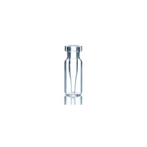 Vials crimp vetro bianco con microinserto da 0,250 ml. - ND 11