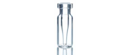 Vials crimp vetro bianco con microinserto da 0,250 ml. - ND 11