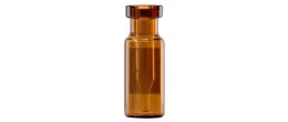 Vials crimp vetro giallo con microinserto da 0,250 ml. - ND 11