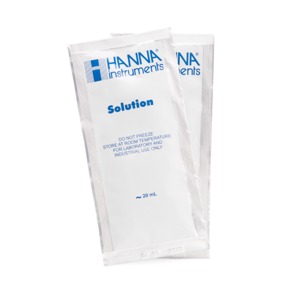 Soluzione di calibrazione TDS 6.44 ppt confezione 25 bustine da 20 ml.
