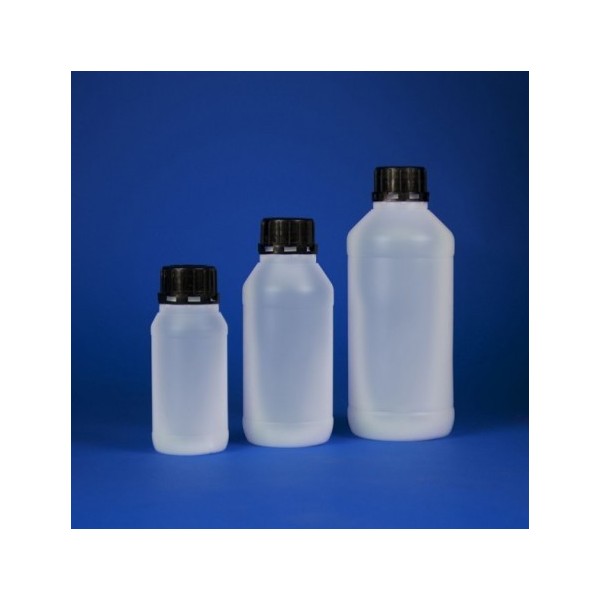 Bottiglia cilindrica con tappo a sigillo HDPE ml. 1000