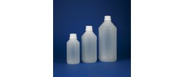 Bottiglia cilindrica con tappo a sigillo collo stretto HDPE ml. 1000