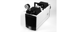 Pompa da vuoto a membrana N 816.1.2 KN.45.18 (30 l/min - 100 mbar) con valvola di regolazione e vacuometro