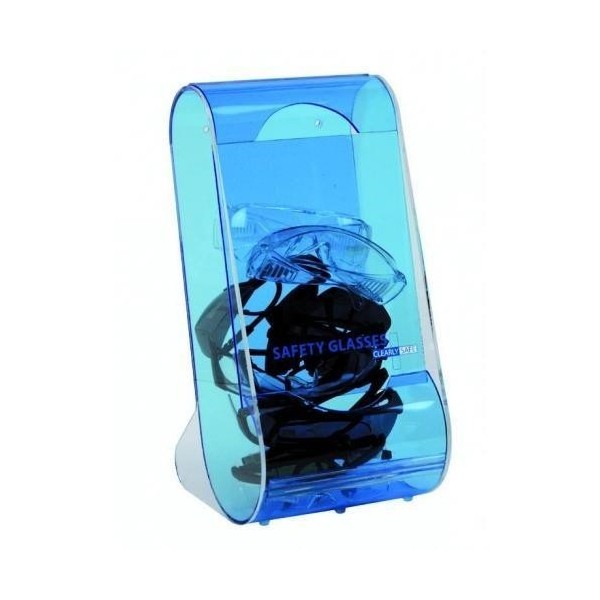 Dispensatore Clearly Safe per occhiali di sicurezza