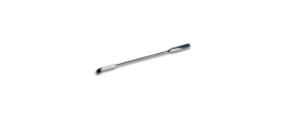 Spatola doppie palette inox lunghezza 150 mm. (palette 9 x 40 mm.)