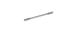 Spatola doppie palette inox lunghezza 120 mm. (palette 6 x 30 mm.)