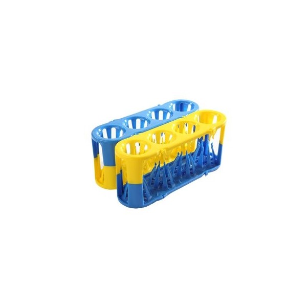 Portaprovette Adapt-a-rack in POM 4 posti per provette da 12 a 30 mm. di diametro Portaprovette Adapt-a-rack in POM 4 posti per provette da 12 a 30 mm. di diametro