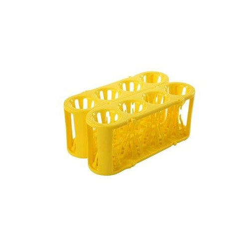 Portaprovette Adapt-a-rack in POM 4 posti per provette da 12 a 30 mm. di diametro