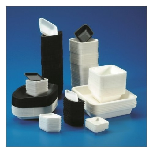 Navicelle per pesata antistatiche 96x134,5 mm. nere - confezione da 250