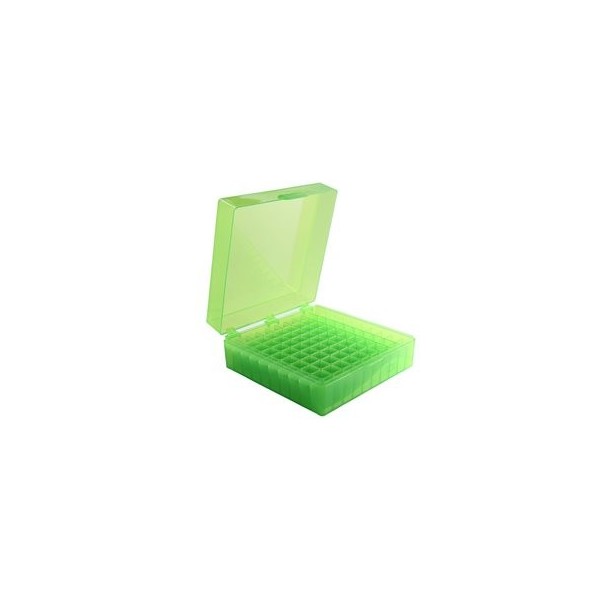 Scatole criogeniche in PP colore verde 100 posti per microprovette da 1,5 / 2,0 ml. Scatole criogeniche in PP colore verde 100 posti per microprovette da 1,5 / 2,0 ml.