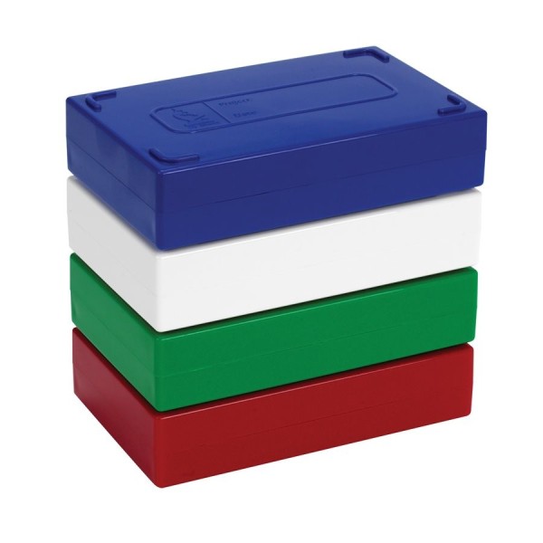 Scatola portavetrini 25 posti - colore bianco
