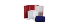 Scatola portavetrini 100 posti - colore blu
