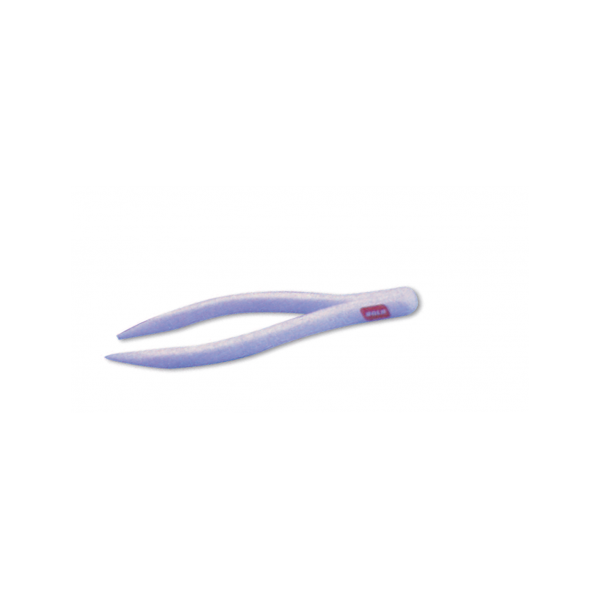 Pinzetta in PTFE punte dritte mm. 100