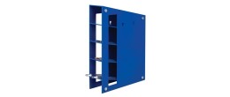 Portapipette in ABS blu magnetizzato