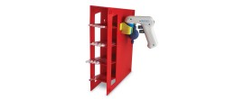 Portapipette in ABS rosso
