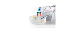 Portaprovette galleggiante in PE colore blu 18 posti per microprovette da 0,2 / 0,5 / 1,5 / 2,0 ml. - confezione da 5