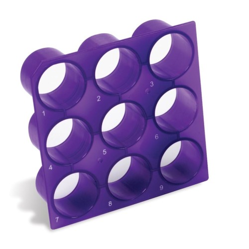 Portaprovette Trasformer Cube per provette da 15 e 50 ml.