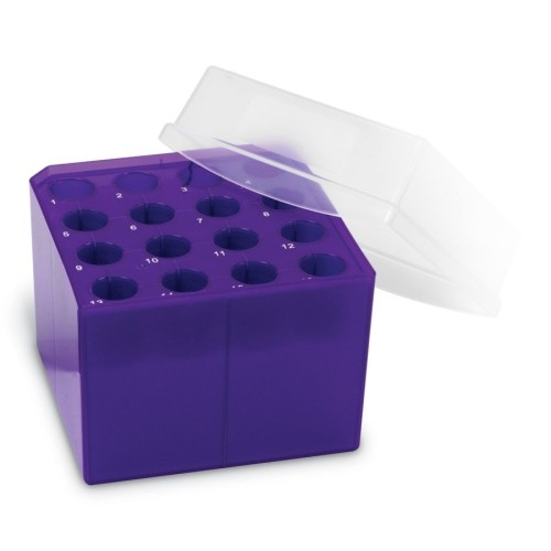 Portaprovette Trasformer Cube per provette da 15 e 50 ml.
