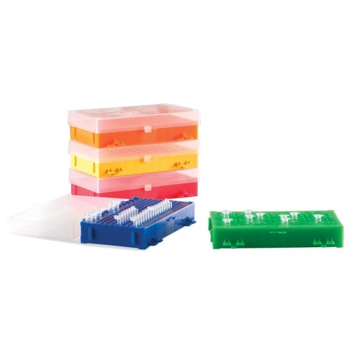 Portaprovette in PP colori assortit per microprovette PCR - confezione da 5