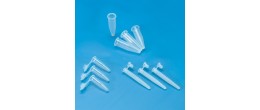 Microprovette in PP bianco con tappo ml. 0,5 confezione da 1000