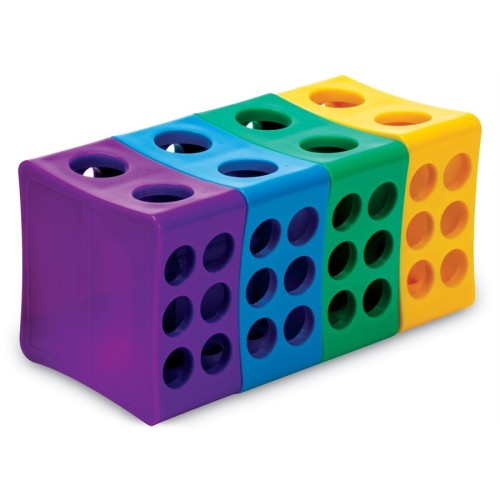 Portaprovette rotante Rota Rack in PP multitubo per provette da 10 a 50 ml.