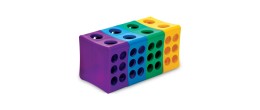 Portaprovette rotante Rota Rack in PP multitubo per provette da 10 a 50 ml.