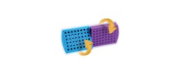 Portaprovette rotante Rota Rack in PP multitubo per provette da 0,2 a 1,5 ml.