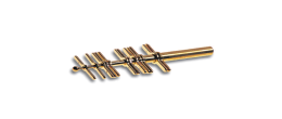 Foratappi in ottone cromato