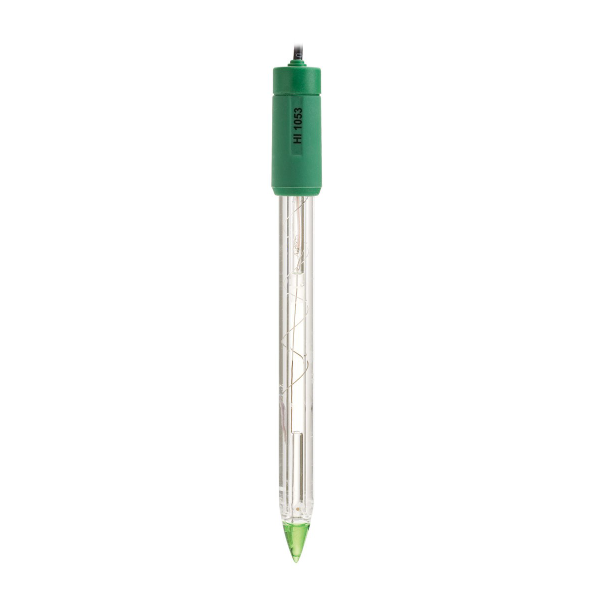 Elettrodo pH con corpo in vetro HI1053B (emulsioni,creme,acqua potabile,suolo) Elettrodo pH con corpo in vetro HI1053B (emulsioni,creme,acqua potabile,suolo)