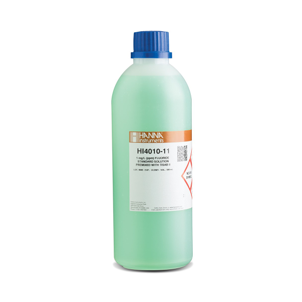 Soluzione standard fluoruri 1 ppm con TISAB II - ml. 500 Soluzione standard fluoruri 1 ppm con TISAB II - ml. 500